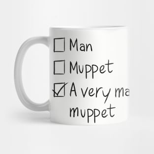 A Very Manly Muppet Mug